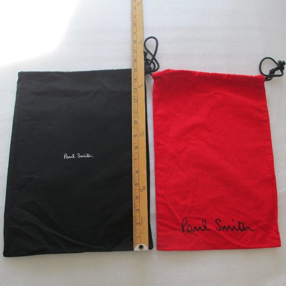 BUNDLE OF 2 PAUL SMITH DRAWSTRING DUST BAGS - Picture 4 of 4